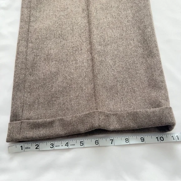 Boden Brown Wool Blend Preppy Elevated Basic Classic Career Pants Women’s Sz 14 - Picture 8 of 11